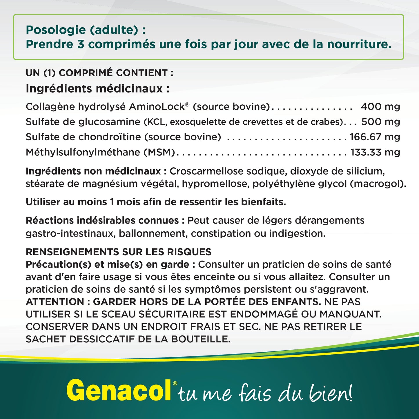 Genacol Optimum Tablets